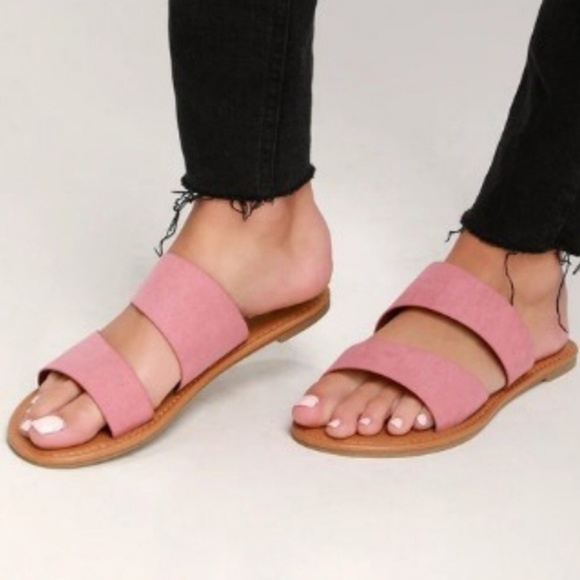 Fun Easy Breezy Vegan Summer Flat Slides - Picture 6 of 8